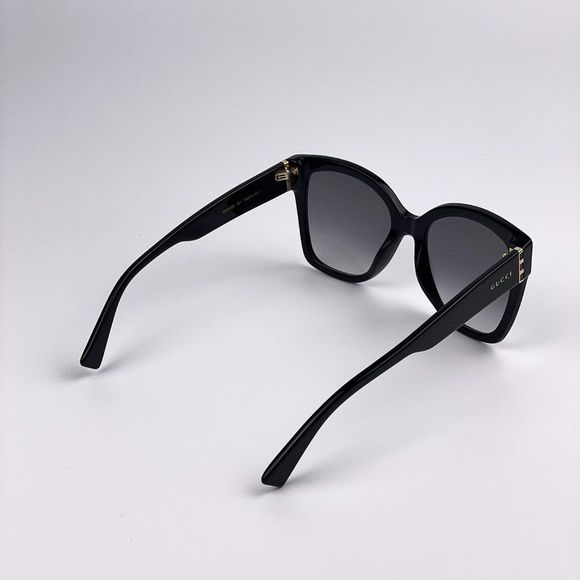 GUCCI GG0459S 001 Sunglasses Cat Eye Black Grey Gradient Woman main image 7